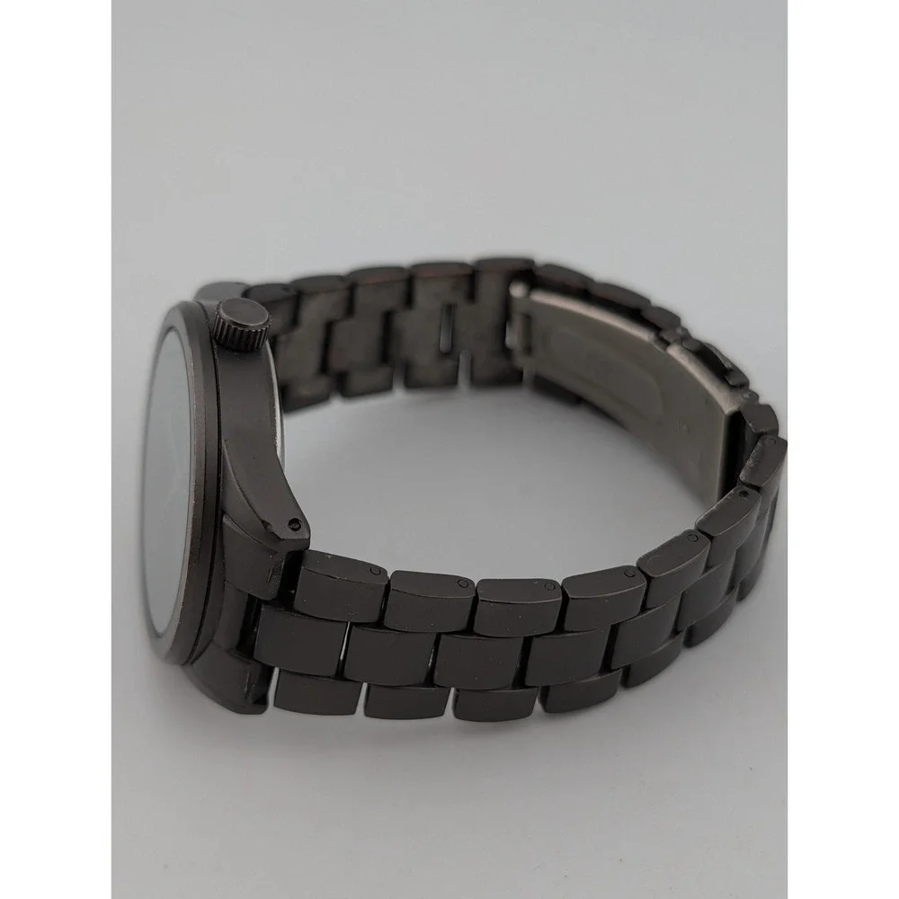 Goodfellow & Co Watch Men‎ 38mm Case Gunmental Tone 7